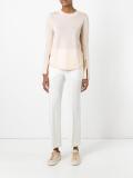 cuff slit jumper