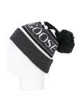 logo pompom beanie hat