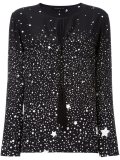star print blouse