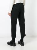 tailored cropped trousers