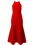 lace up halter dress