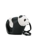 mini leather panda crossbody bag