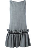 'Semiha' ruffled hem dress