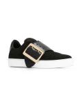 contrast buckled trainers