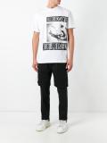 goth tattoo print T-shirt