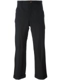 straight leg trousers