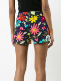 multicolour floral shorts