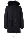 hooded parka coat