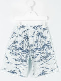 printed bermuda shorts