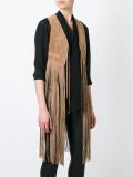 fringed waistcoat