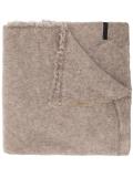 frayed oversized stole