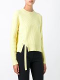 lace-up detail jumper
