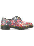 floral print lace up shoes 