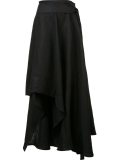 asymmetric maxi skirt