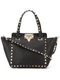 'Rockstud'梯形手提包