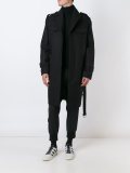 pocketed trench coat