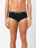 logo elastic band briefs
