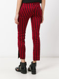 vertical stripe trousers