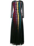 floral-embellished bayley gown