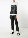Alma leather top