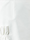ruffled panel A-line skirt 