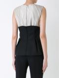 button detail blouse