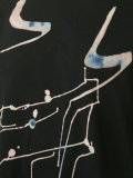 splattered T-shirt