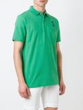 embroidered logo polo shirt