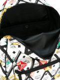 printed backpack