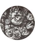 花卉插画印花瓷盘