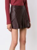 leather skirt