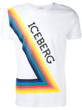 triangle print T-shirt