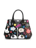 'All-Over Stickers Featherweight Ebury' 小号手提包