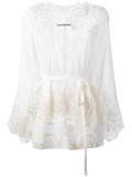 sheer lace blouse