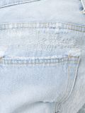 distressed slim fit jeans