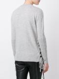 lace up jumper
