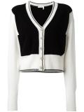 two tone cardigan