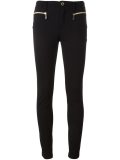 zip detail skinny trousers