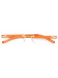 rimless glasses