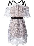 strappy lace dress