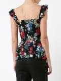 Luna Ruched Babydoll blouse