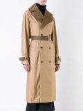 tow tone trenchcoat