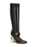 maryjane knee boots
