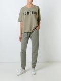 perforated sweatshirt