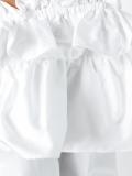 layered ruffle top 