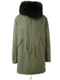 raccoon fur collar parka