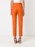 high-waisted trousers