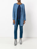 buttoned coat 
