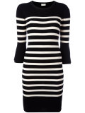 striped knitted dress