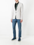 single button blazer